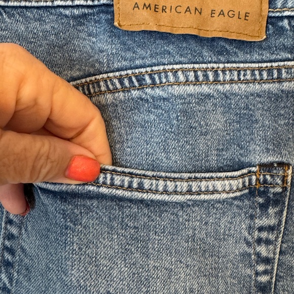 American Eagle Outfitters Blue Straight Jeans Classic 90's Style MEN'S 34x30 #V - Picture 6 of 8